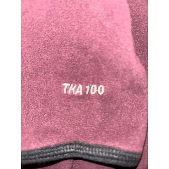The North Face Jacket Womens Medium Purple Fleece Full Zip Hoodie - Picture 3 of 4
